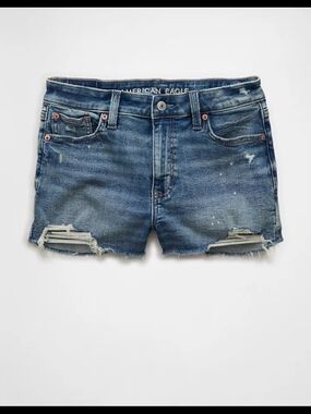 AE Next Level Stretch High-Waisted Shortie Like NEW SIZE 6